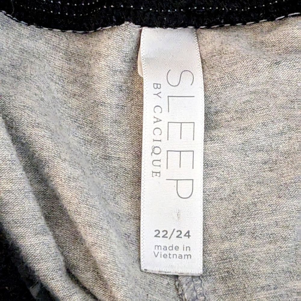 SLEEP by Cacique/Lane Bryant Over the Belly Jeans Wide Leg Size 22/24 - Picture 3 of 8